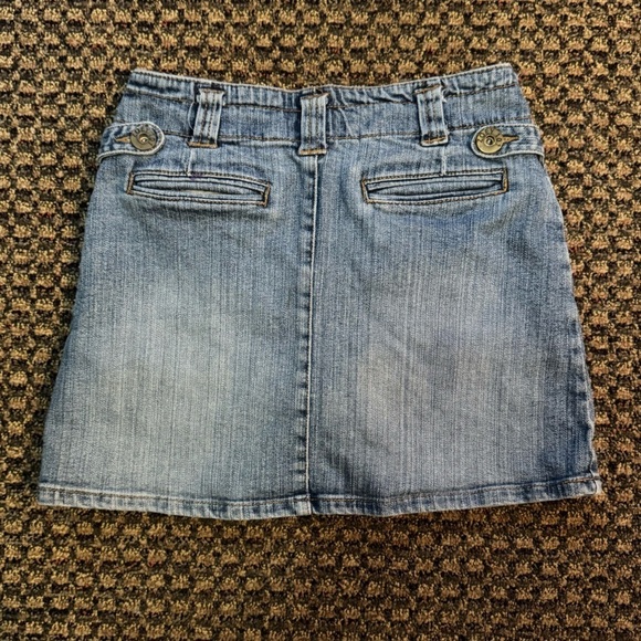 ZOEY 101 / Nickelodeon Y2K Denim Jean Skirt Skort Size 12 - Picture 2 of 7